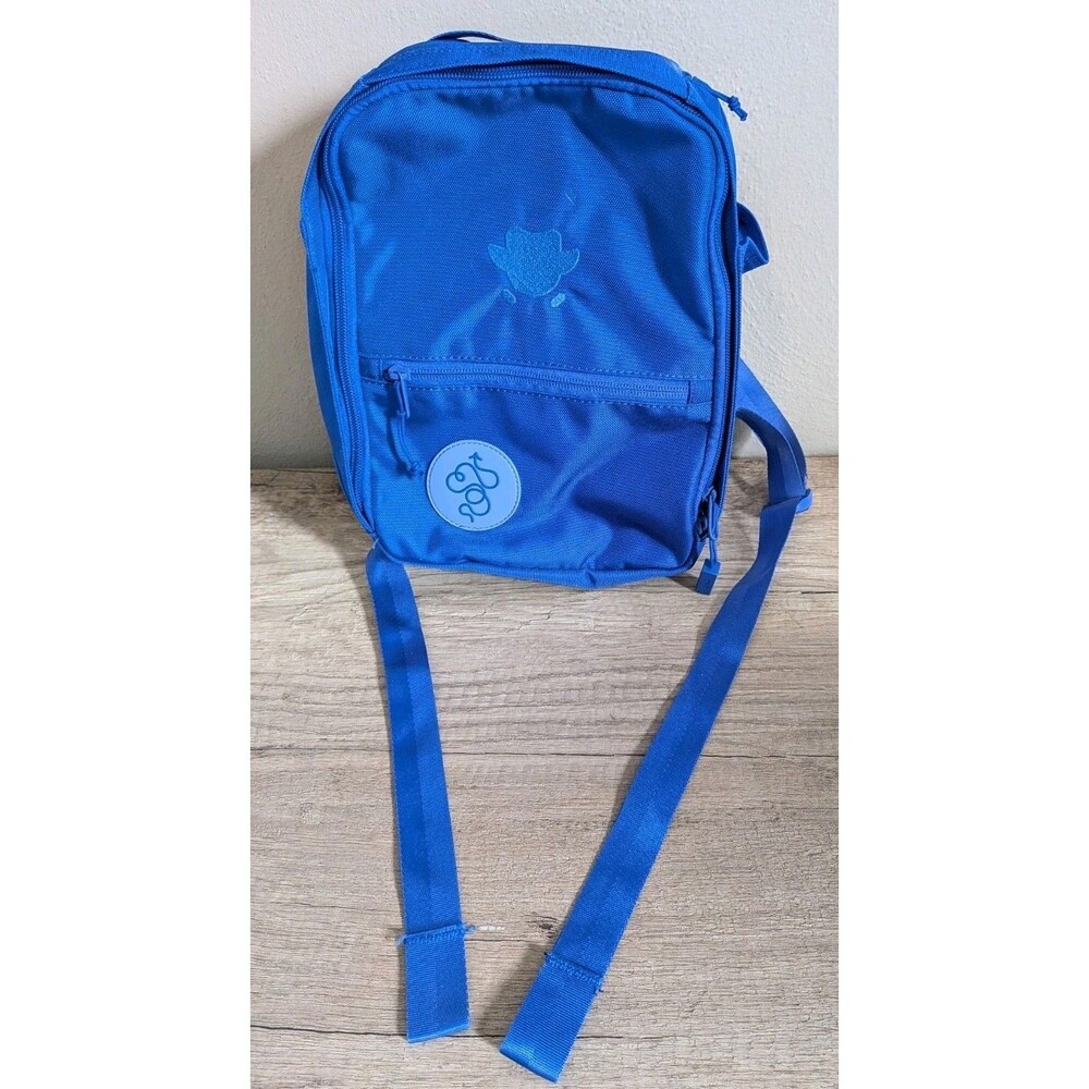 Baboon To The Moon Mini Backpack Bag 8L Blue w/ Logo